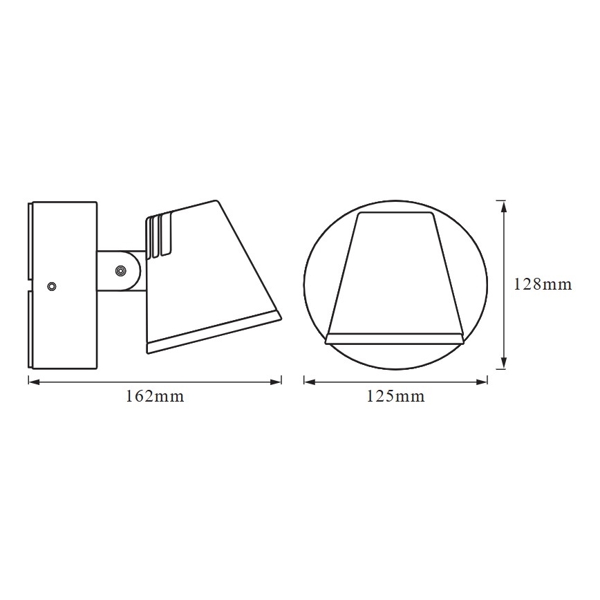 Osram - LED Vonkajšie nástenné svietidlo ENDURA STYLE LED/13,5W/230V IP44