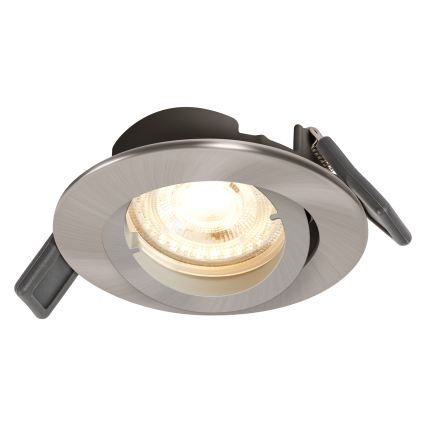 Osram - LED zapustené bodové svietidlo SPOT 1xGU10/4,3W/230V 2700K CRI 90 matný chróm