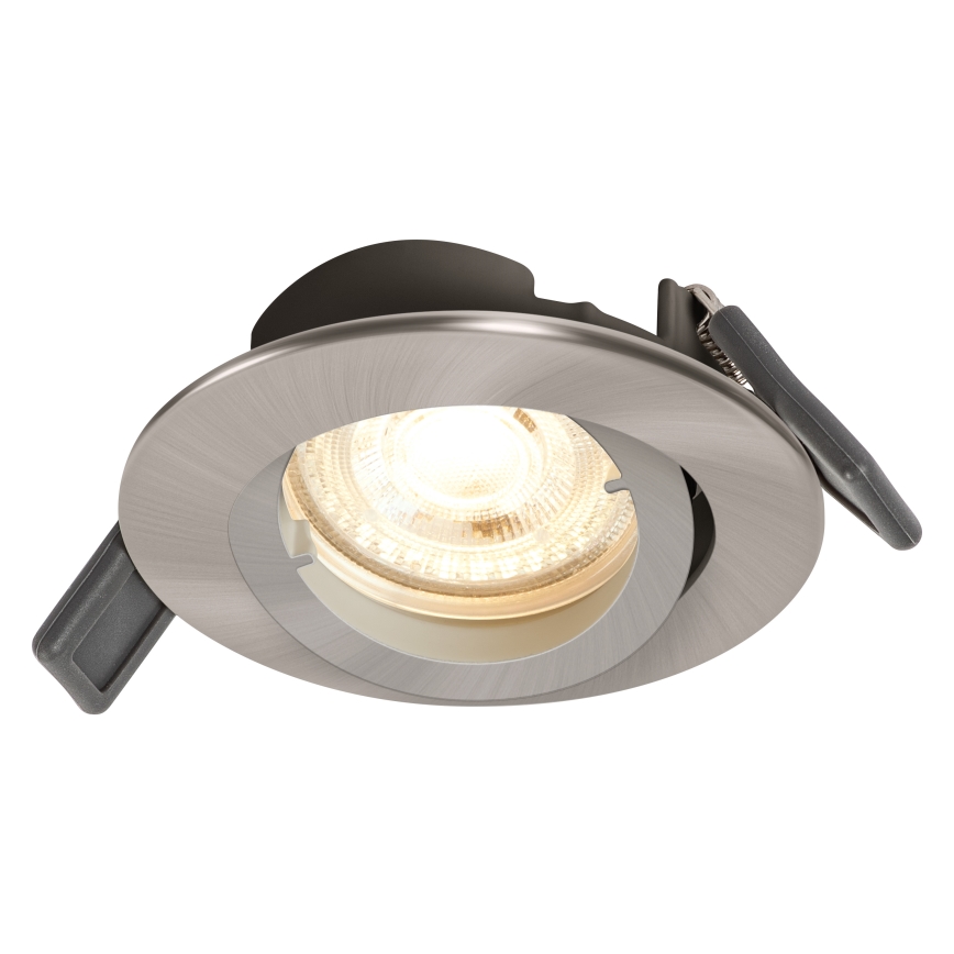 Osram - LED zapustené bodové svietidlo SPOT 1xGU10/4,3W/230V 2700K CRI 90 matný chróm