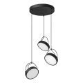 Osram - LED závesné svietidlo na lankách DECOR PUCK 3xLED/12W/230V CRI 90 čierne
