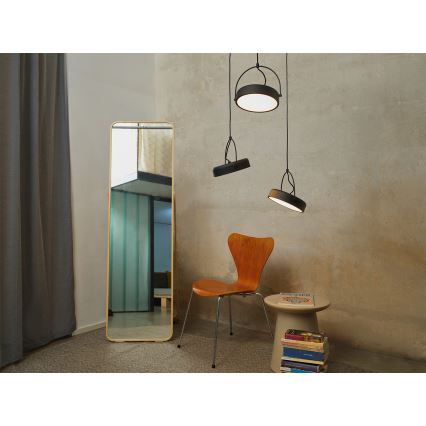 Osram - LED závesné svietidlo na lanku DECOR PUCK 3xLED/12W/230V čierna