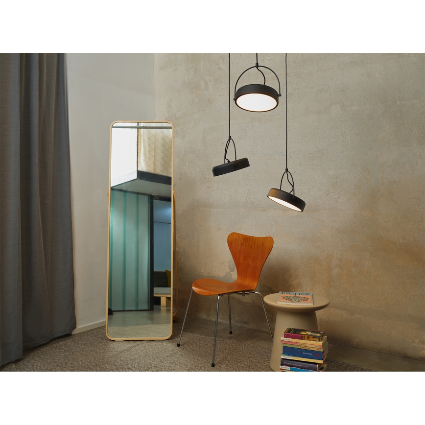 Osram - LED závesné svietidlo na lanku DECOR PUCK 3xLED/12W/230V čierna