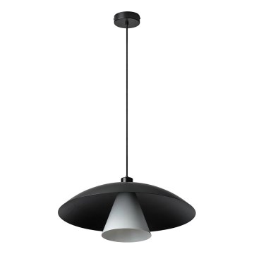 Osram - Luster na lanku DECOR FLYING MUSHROOM 1xE27/25W/230V Ø 50 cm čierna