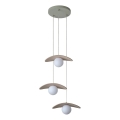 Osram - Luster na lanku DECOR PEARL 3xG9/5W/230V béžový