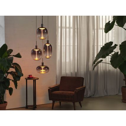 Osram - Napájací kábel NEEDLE PENDANT 4xE27/25W/230V antracit
