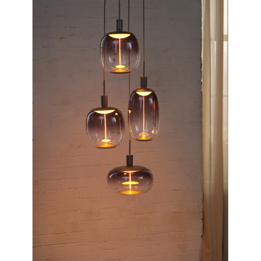 Osram - Napájací kábel NEEDLE PENDANT 4xE27/25W/230V antracit