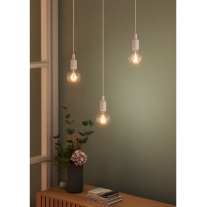 Osram - Napájací kábel PENDULUM BELL 1xE27/15W/230V biela