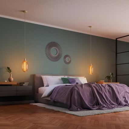 Osram - Napájací kábel PENDULUM NEEDLE 1xE27/15W/230V béžový