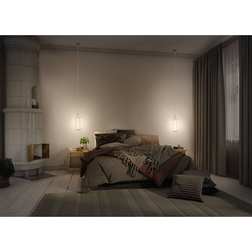 Osram - Napájací kábel PENDULUM NEEDLE 1xE27/15W/230V béžový