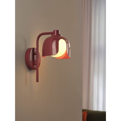 Osram - Nástenné svietidlo DECOR COROLLE 1xG9/20W/230V červené
