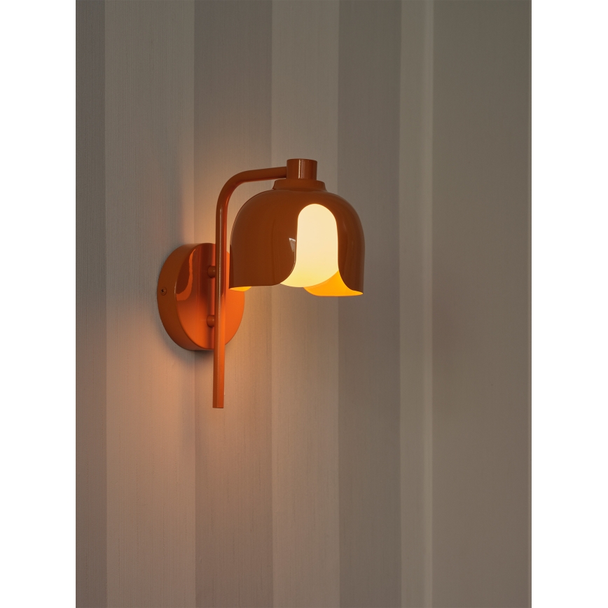 Osram - Nástenné svietidlo DECOR COROLLE 1xG9/20W/230V, oranžové