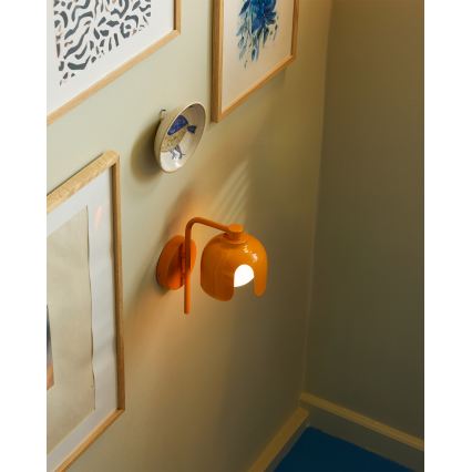 Osram - Nástenné svietidlo DECOR COROLLE 1xG9/20W/230V, oranžové