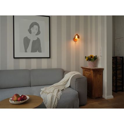 Osram - Nástenné svietidlo DECOR COROLLE 1xG9/20W/230V, oranžové