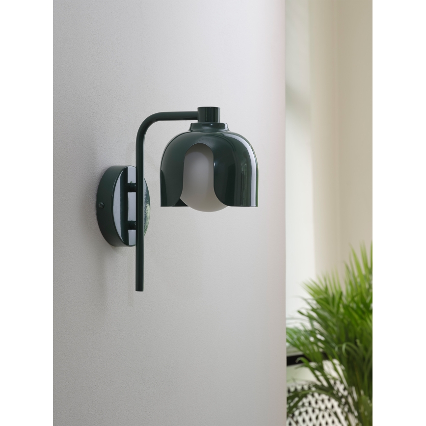 Osram - Nástenné svietidlo DECOR COROLLE 1xG9/20W/230V zelené