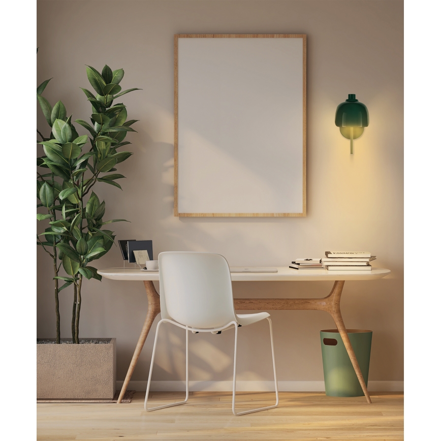 Osram - Nástenné svietidlo DECOR COROLLE 1xG9/20W/230V zelené