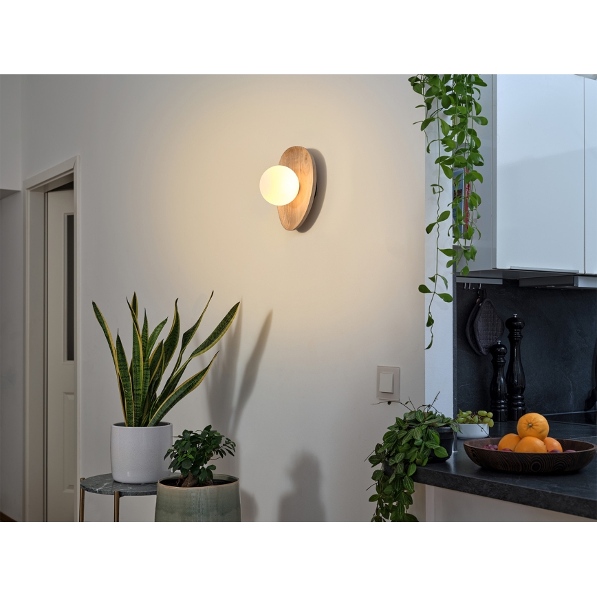 Osram - Nástenné svietidlo WOOD NEST 1xG9/5W/230V kaučukovník