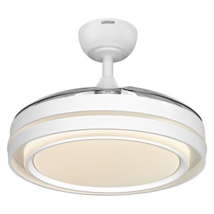 Osram - LED stmievateľné stropné svietidlo s ventilátorom PONIENTE LED/36W/230V 3000/4000/6500K + diaľkové ovládanie