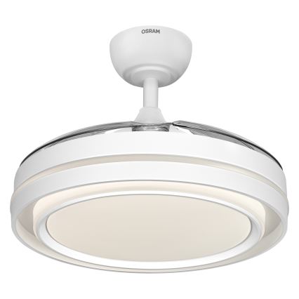 Osram - LED stmievateľné stropné svietidlo s ventilátorom PONIENTE LED/36W/230V 3000/4000/6500K + diaľkové ovládanie