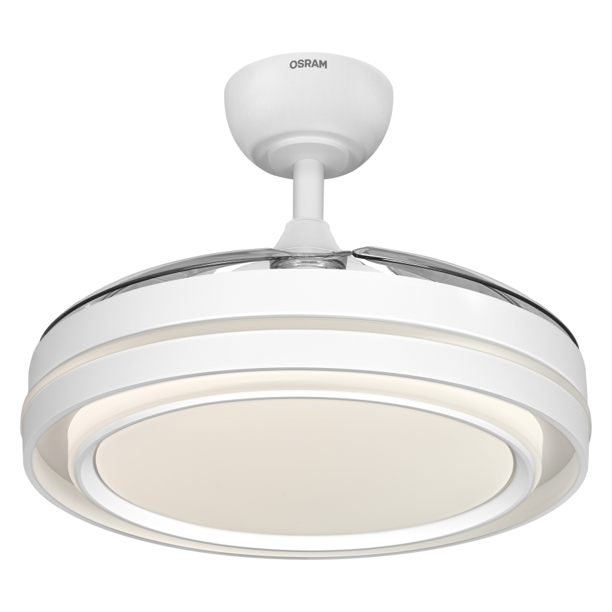 Osram - LED stmievateľné stropné svietidlo s ventilátorom PONIENTE LED/36W/230V 3000/4000/6500K + diaľkové ovládanie