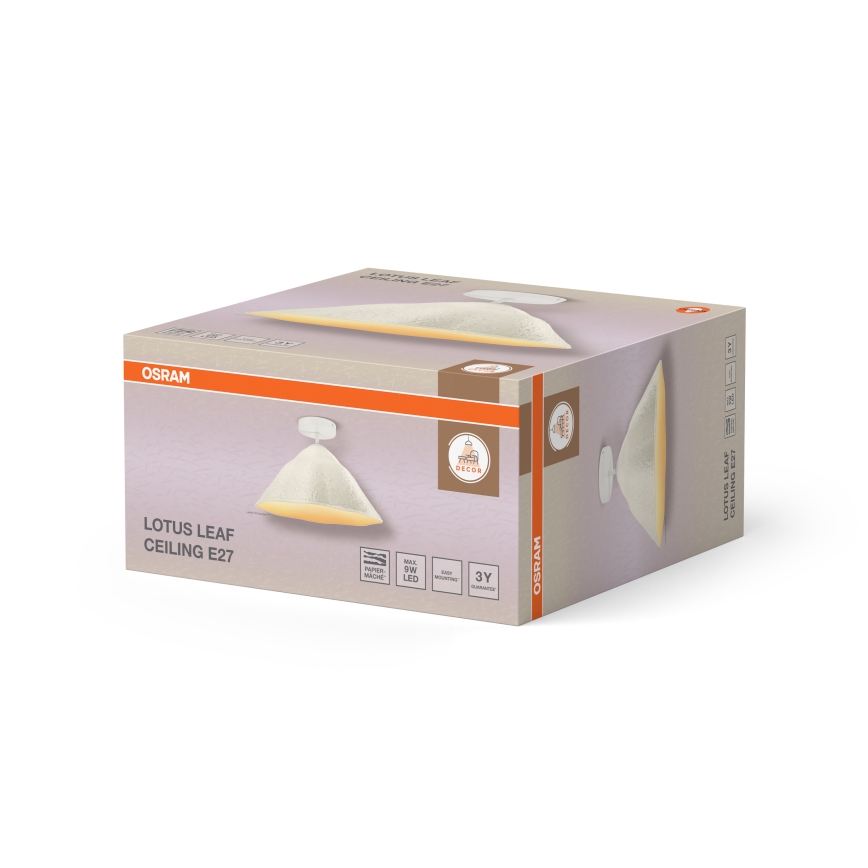 Osram - Prisadený luster LOTUS LEAF 1xE27/9W/230V pr. 39,6 cm