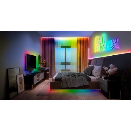 Osram - LED RGB Stmievateľný pásik SMART+ MAGIC 3m LED/22W/230V Wi-Fi + diaľkové ovládanie