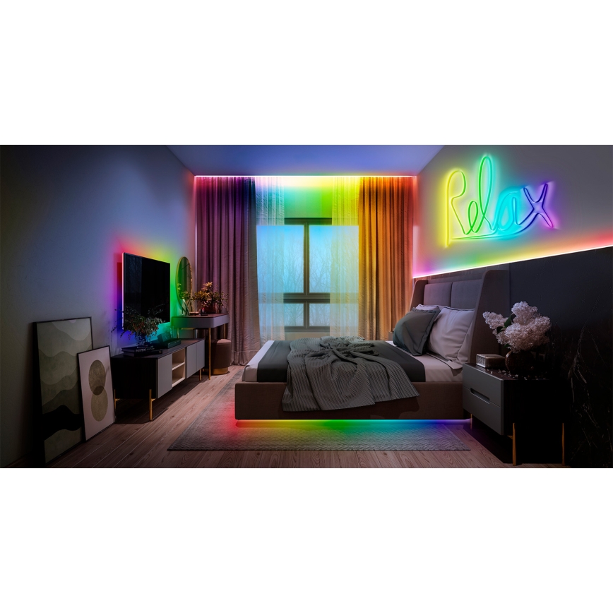 Osram - LED RGB Stmievateľný pásik SMART+ MAGIC 3m LED/22W/230V Wi-Fi + diaľkové ovládanie