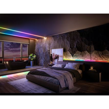 Osram - LED RGB Stmievateľný pásik SMART+ MAGIC 3m LED/22W/230V Wi-Fi + diaľkové ovládanie