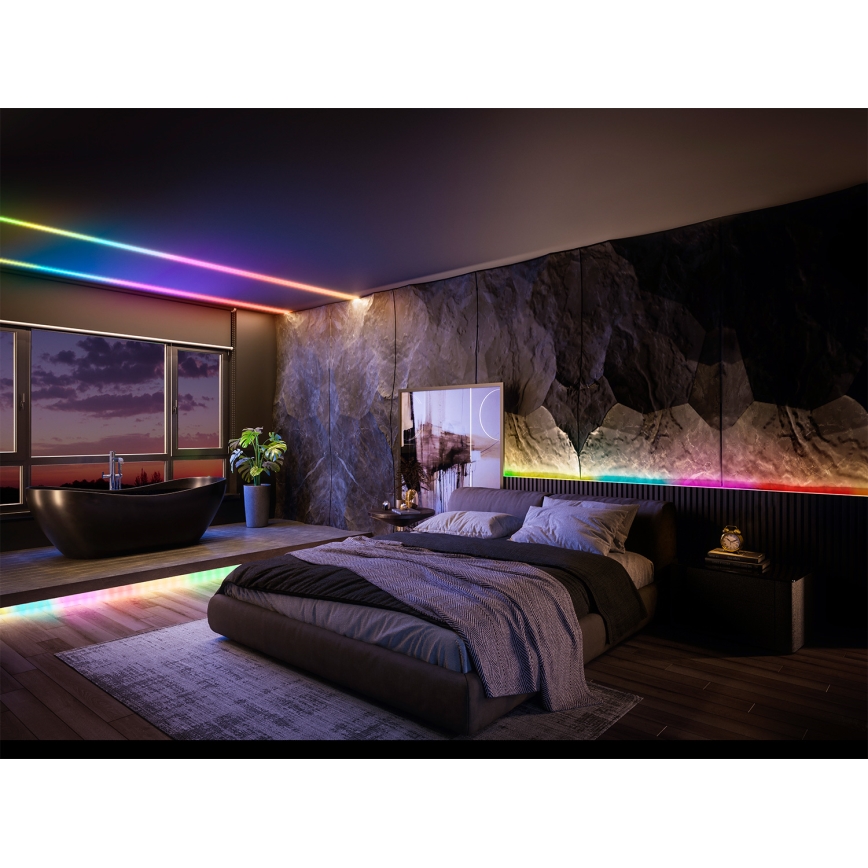 Osram - LED RGB Stmievateľný pásik SMART+ MAGIC 3m LED/22W/230V Wi-Fi + diaľkové ovládanie
