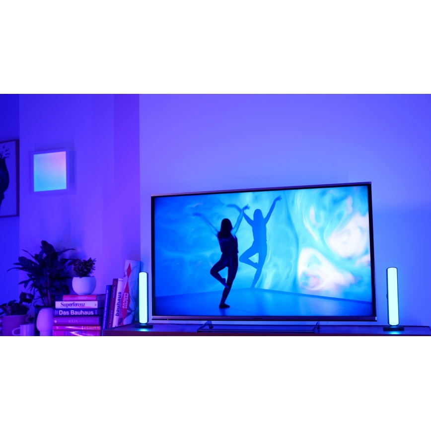 Osram - Sada 2x LED RGBW stmievateľná stolová lampa MOOD LIGHT LED/4W/230V 2700-6500K Wi-Fi + diaľkové ovládanie