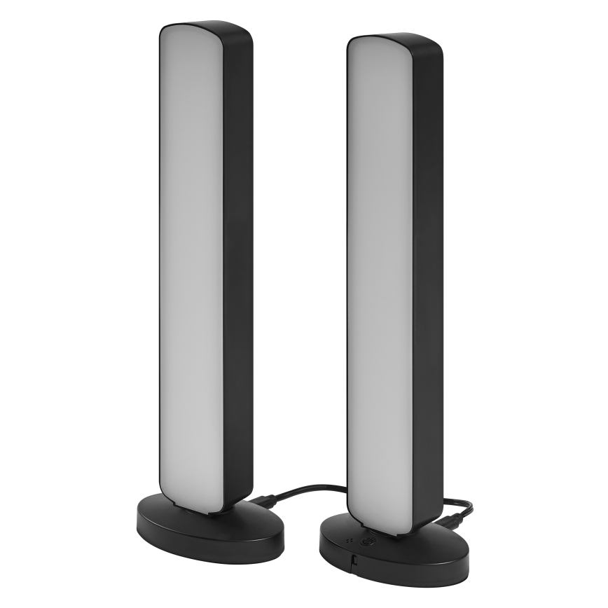 Osram - Sada 2x LED RGBW stmievateľná stolová lampa MOOD LIGHT LED/4W/230V 2700-6500K Wi-Fi + diaľkové ovládanie