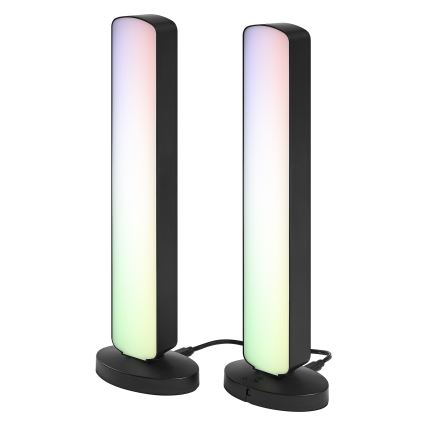 Osram - Sada 2x LED RGBW stmievateľná stolová lampa MOOD LIGHT LED/4W/230V 2700-6500K Wi-Fi + diaľkové ovládanie