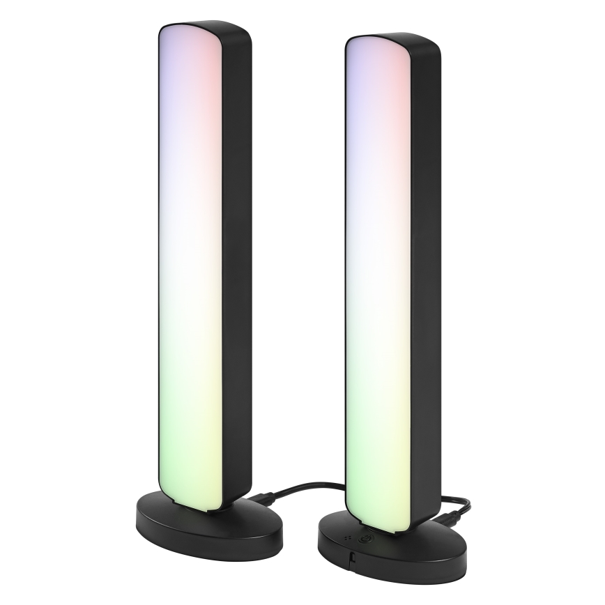 Osram - Sada 2x LED RGBW stmievateľná stolová lampa MOOD LIGHT LED/4W/230V 2700-6500K Wi-Fi + diaľkové ovládanie