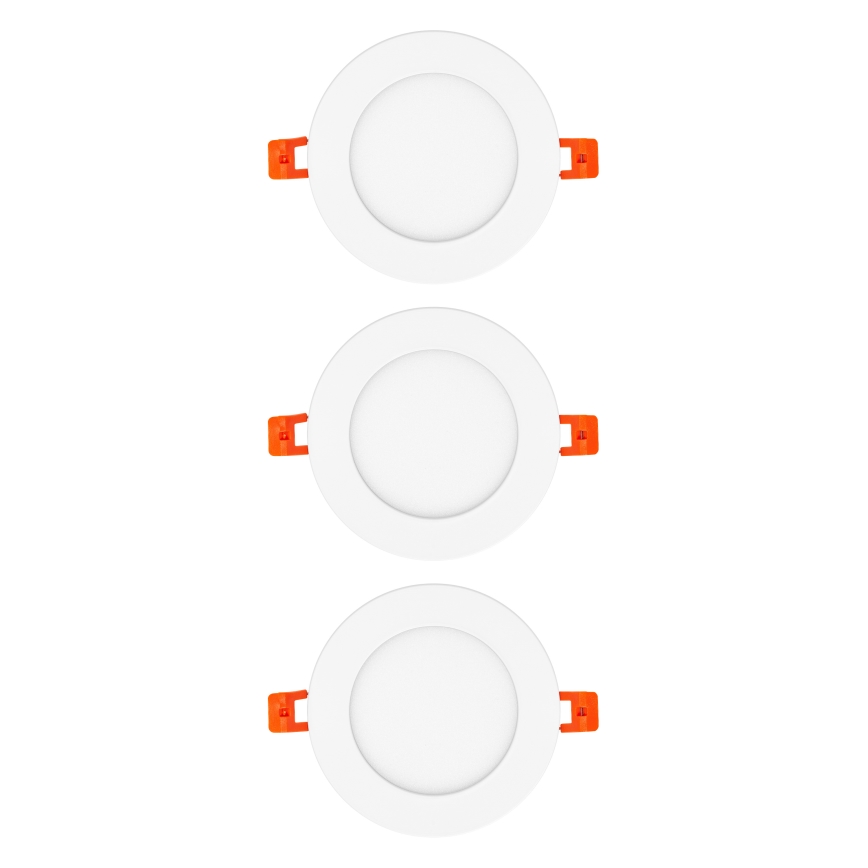 Osram - SADA 3x zapustené bodové LED svietidlo SPOT 8W/230V 3000K pr. 12 cm biela
