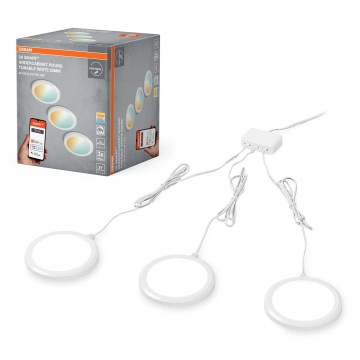 Osram - SADA 3 ks stmievateľných LED podlinkových svietidiel SMART+ LED/6,5W/230V 3000-6500K Wi-Fi