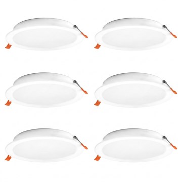 Osram - SADA 6x LED podhľadové svietidlo ESSENTIAL LED/18W/230V 6500K pr. 22 cm biela