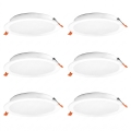 Osram - Sada 6× zapustených stropných LED svietidiel ESSENTIAL LED/18W/230V 4000K, priemer 22 cm, biela