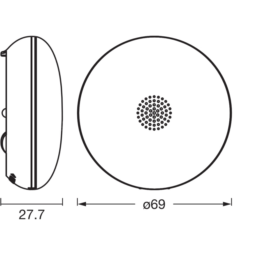 Osram - Senzor úniku vody SMART+ 3V Wi-Fi IP67 1400 mAh
