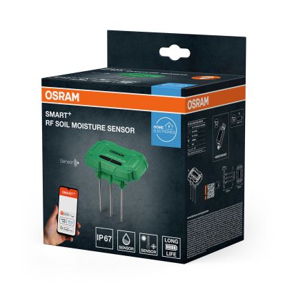 Osram - Senzor vlhkosti pôdy a teploty SMART+ 3xAAA IP67 Wi-Fi