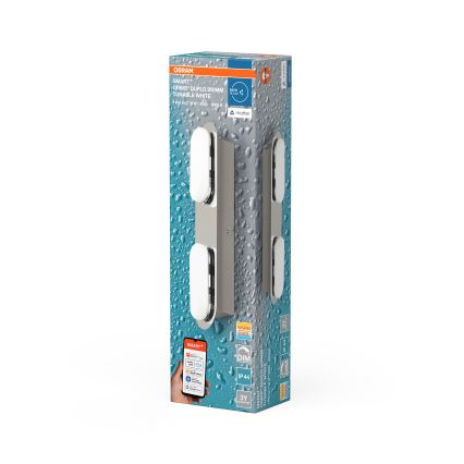 Osram - LED Stmievateľné kúpeľňové nástenné svietidlo SMART+ DUPLO LED/15W/230V 3000-6500K IP44 Wi-Fi
