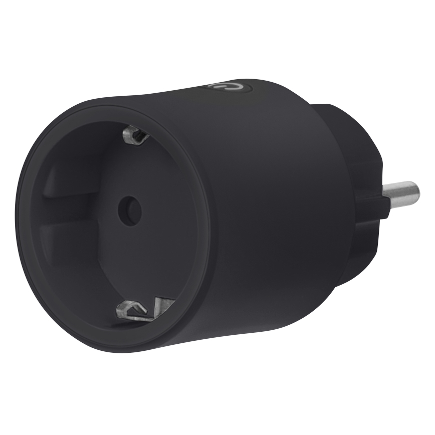 Osram - SMART+ SCHUKO inteligentná zásuvka 2300W/230V/10A čierna