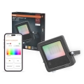 Osram - SMART+ stmievateľný vonkajší LED reflektor RGBW 10W/230V IP65 Wi‑Fi