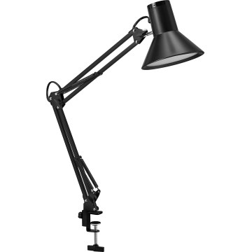 Osram - Stlmiteľná LED stolná lampa s klipom OFFICE LINE LED/9W/230V 3000K čierna