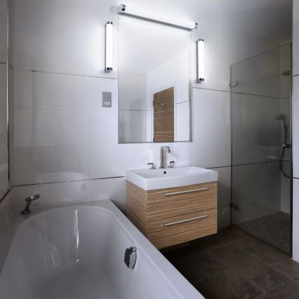 Osram - LED stmievateľné zrkadlové osvetlenie ORBIS TUBE LED/9W/230V 40 cm IP44 lesklý chróm