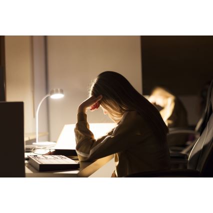 Osram - LED stmievateľná stolová lampa OFFICE LINE LED/4,8W/230V 3000/4000/6500K biela