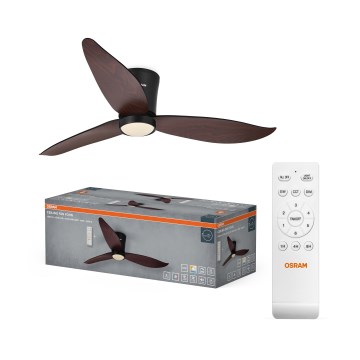 Osram - Stmievaný LED stropný ventilátor FOHN LED/18W/230V 3000/4000/6500K + diaľkové ovládanie
