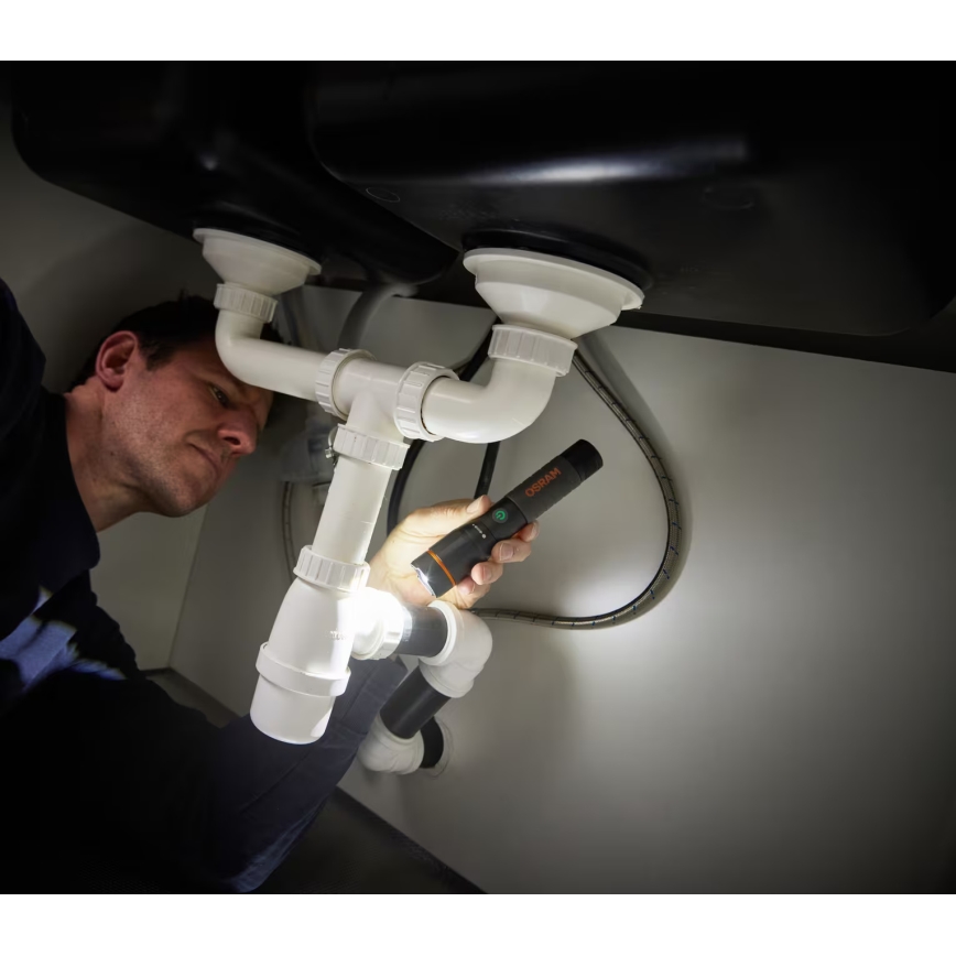 Osram - LED Stmievateľná nabíjateľná baterka LEDINSPECT PRO TORCH 1200 LED/13W/3,6V 4000 mAh IP44