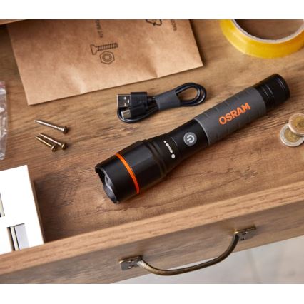 Osram - LED Stmievateľná nabíjateľná baterka LEDINSPECT PRO TORCH 1200 LED/13W/3,6V 4000 mAh IP44