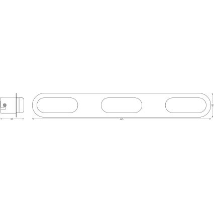 Osram - LED stmievateľné kúpeľňové nástenné svietidlo SMART+ DUPLO LED/20W/230V 3000-6500K IP44 Wi-Fi