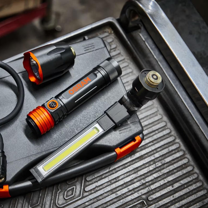 Osram - LED stmievateľná inspekčná svietilka do auta 3v1 LEDINSPECT LED/5W/5V 4000 mAh