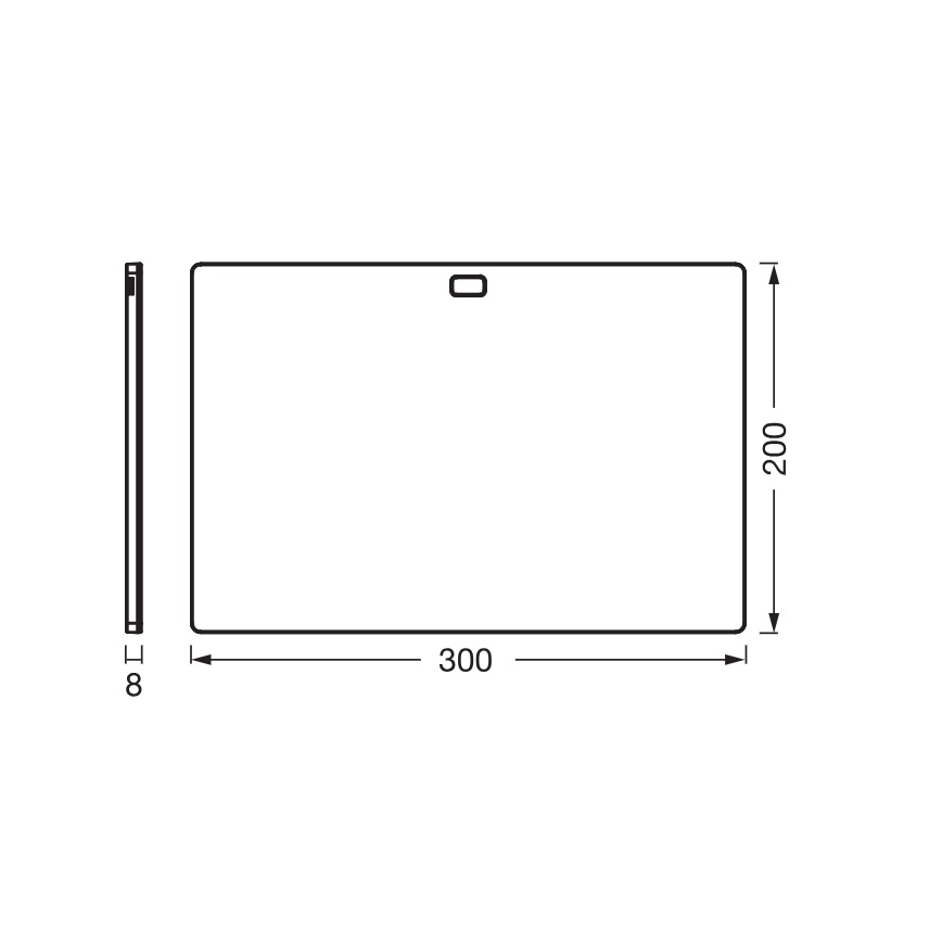 Osram - LED Stmievateľné svietidlo pod kuchynskú linku s pohybovým senzorom UNDERCABINET LED/7,5W/230V 3000/4000/6500K 20x30 cm biela